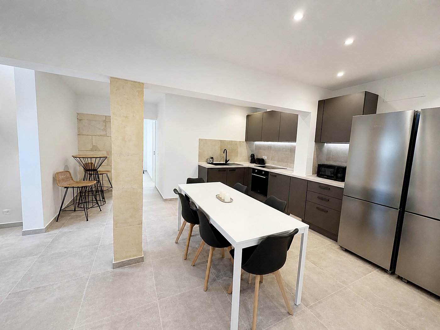 Cocina equipada de Puro Coliving